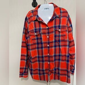 Old Navy Long Sleeve Plaid Shirt